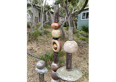 Oak Tree II totem sculpture